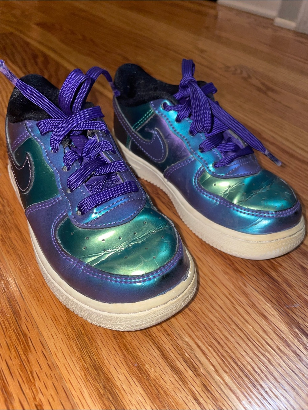 Nike Purple Neptune Green Air Force 1